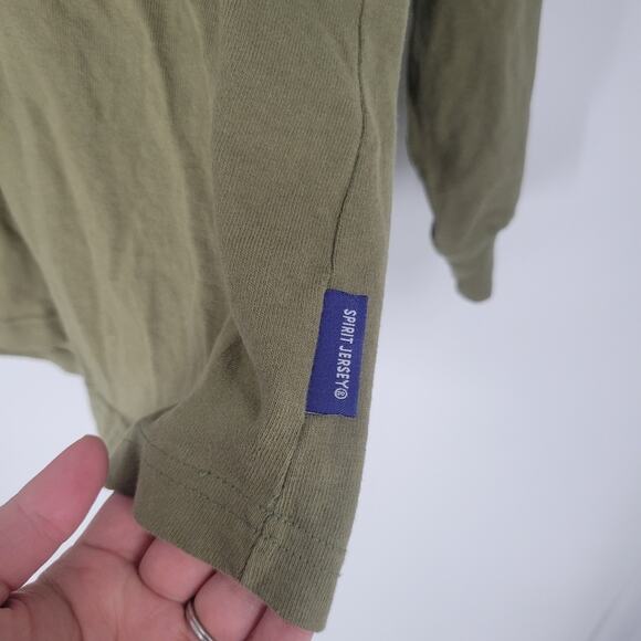 Disney Walt Disney World Green Black Crewneck Spirit Jersey S - Picture 4 of 7